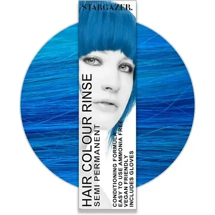 Promoție Vopsea păr, Stargazer, Coral Blue, semi-permanent, 45g