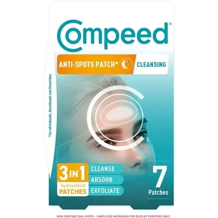 Cel mai bun preț Plasturi acnee, Compeed, Anti-Spots, 7 buc, alb