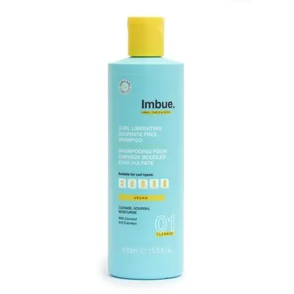 Reducere specială Șampon, Imbue, Curl Liberating, albastru, 400ml