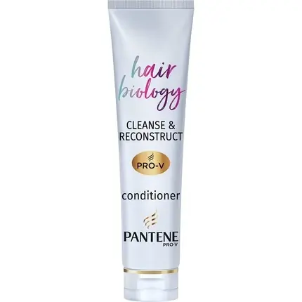 Balsam Pantene Hair Biology Cleanse & Reconstruct 160ml Alb Livrare expres