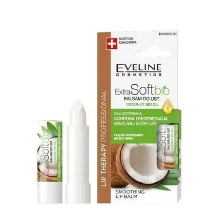 Balsam buze Eveline Extra Soft Bio ulei cocos 4g Plată securizată