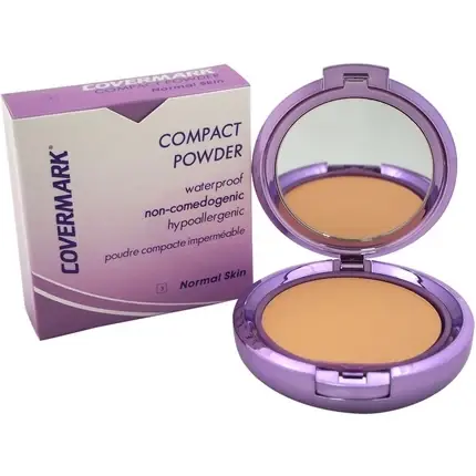 Pudră Compactă Covermark, Rezistentă Apă, Normal Ofertă