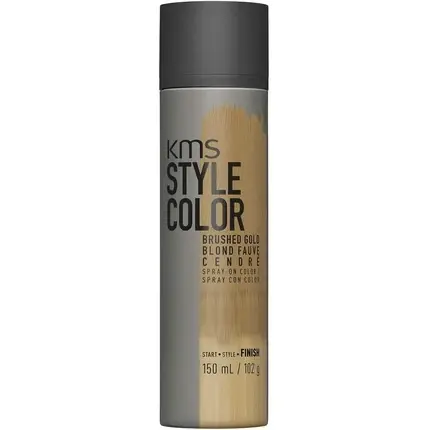 Doar azi Spray vopsea păr, KMS, Style Color Brushed Gold, 150ml