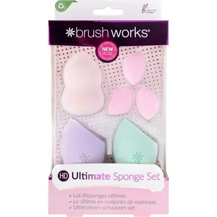 Retur gratuit Burete Machiaj, Brushworks, Ultimate, multicolor