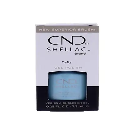 Lac de unghii gel, CND Shellac, Taffy, albastru Livrare expres
