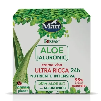 Cremă față, Matt Forsan, Aloe Ialuronic, 50ml Reducere