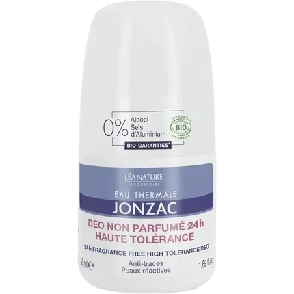 Comandă acum Deodorant roll-on, Eau Thermale Jonzac, fără parfum, alb