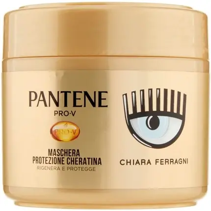 Masca Par, Pantene Pro-V, Keratin Protection, aurie, 300ml Preț promoțional