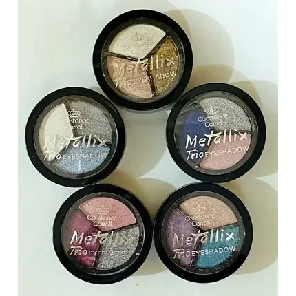 Reducere extra Fard pleoape, Constance Carroll Metallix, trio culori variate