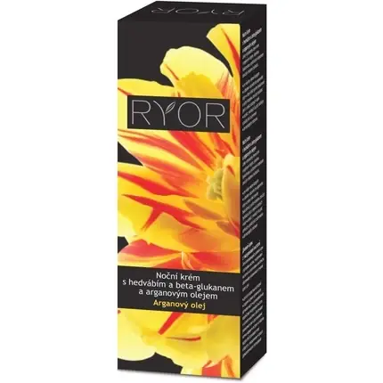 Reducere de preț Cremă de noapte, Ryor, cu mătase, galben