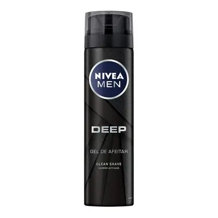 Disponibil imediat Gel Ras Nivea Men Deep, Negru, 200ml