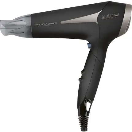 Uscător de păr, Proficare, PC-HT 3046, negru, 2200W Ultima șansă