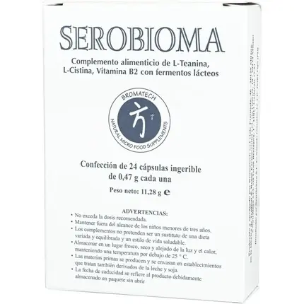 Preț redus Supliment alimentar, Espadiet, Serobioma, 24 capsule, alb