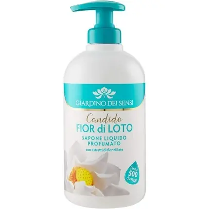 Cel mai vândut Săpun lichid, Giardino Dei Sensi, Candido Fior di Loto, 500 ml