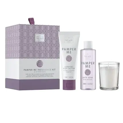 Retur ușor Set cosmetic, Scottish Fine Soaps, Pamper Me, mov