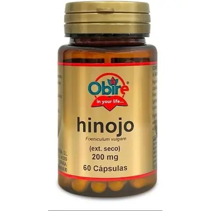 Supliment Alimentar, Obire, Hinojo 200mg, 60 Capsule, Maro Preferatul clienților