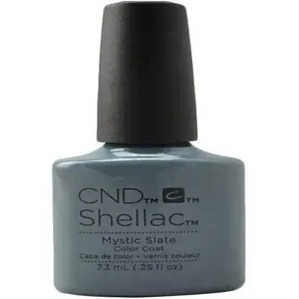 Reducere de preț Lac de unghii, CND, Shellac Mystic Slate, 7.3ml