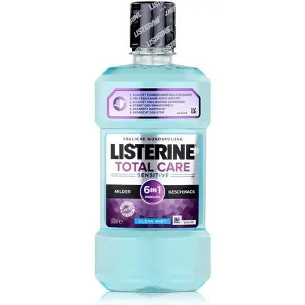 Apă de gură, Listerine, Total Care, mentă, 500ml Plată sigură