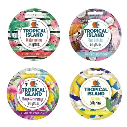 Masca Gel, Marion, Tropical Island, pepene verde, 10g Reducere extra