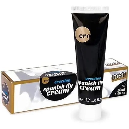 Premium Lubrifiant Ero by Hot, Spanish Fly Cream, 30ml, negru