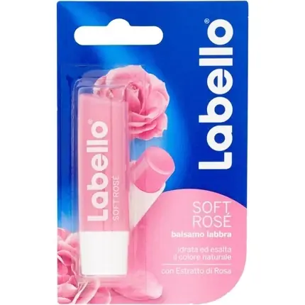 Balsam de buze, Labello, Soft Rose, roz Livrare expres