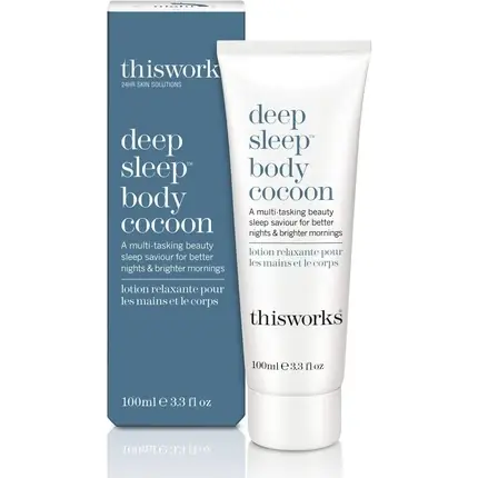 Reducere specială Cremă de Mâini This Works Deep Sleep Body Cocoon 100ml Alb