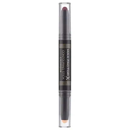 Ultima șansă Fard de Pleoape, Max Factor, stick dublu, burgundy și roz nisipiu