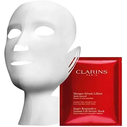 Lichidare de stoc Masca facială Clarins, Super Restorative, 100g, roșu
