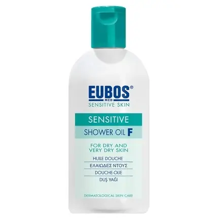 Ofertă exclusivă Ulei de duș, Eubos, Sensitive, 200ml, alb