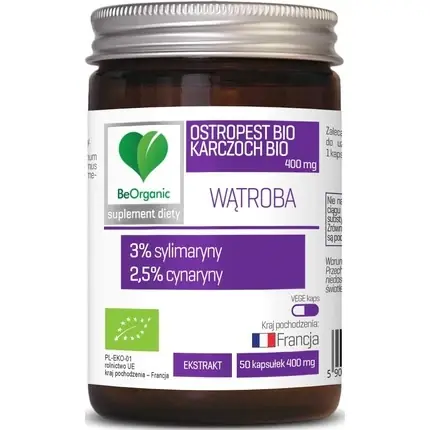Lichidare de stoc Supliment alimentar, BeOrganic, 50 capsule, extract natural