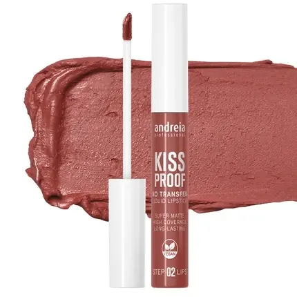 Ruj lichid, Andreia Professional, Kiss Proof, roșu Ofertă specială