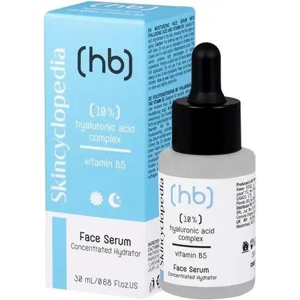 Discount Ser pentru față, Skincyclopedia, hyaluronic complex 10% vitamina B5, 30ml