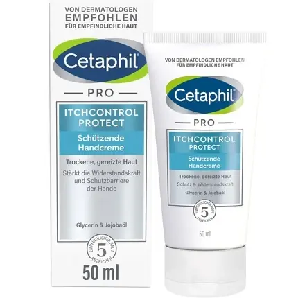 Cremă mâini, Cetaphil Pro ItchControl Protect, alb, 50ml Reducere