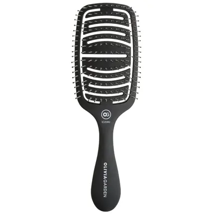 Livrare expres Perie păr, Olivia Garden, Flexibilă, Negru mat