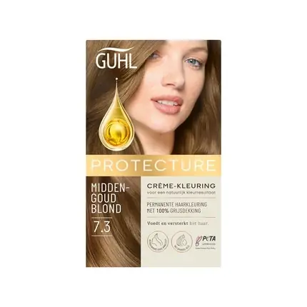 Popular Vopsea de păr, Guhl, 7.3 Blond Mediu Auriu