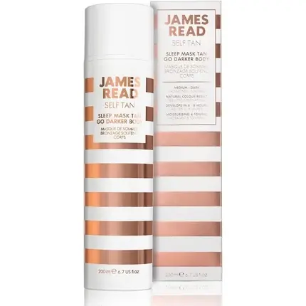 Gel autobronzant corp, James Read, Sleep Mask, ton închis Reducere