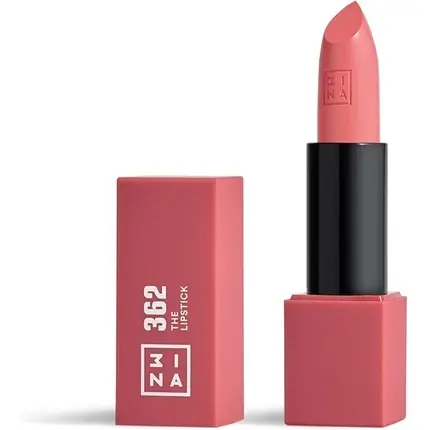 Retur ușor Ruj, 3ina, The Lipstick 362, roz, textură cremoasă