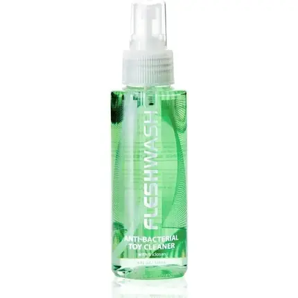 Spray curățare, Fleshlight, Anti-bacterian, Verde Ofertă specială