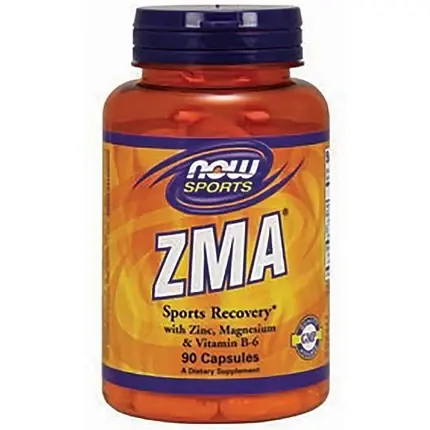 Supliment, Now Foods, ZMA 90 Capsule, portocaliu Reducere de preț