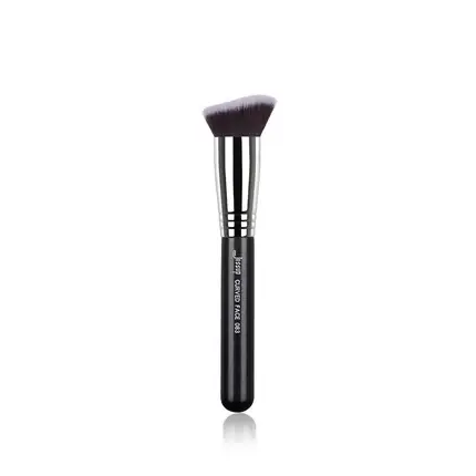 Ofertă exclusivă Pensulă Makeup, Jessup, negru, păr sintetic