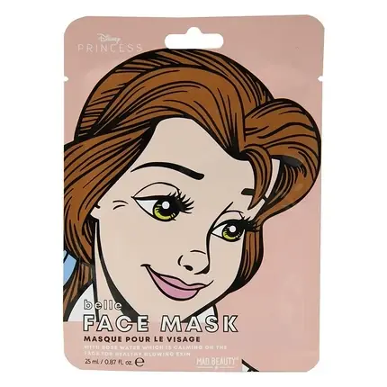 Mască față, Mad Beauty, Belle, cu apă de trandafiri, 30g Reducere specială