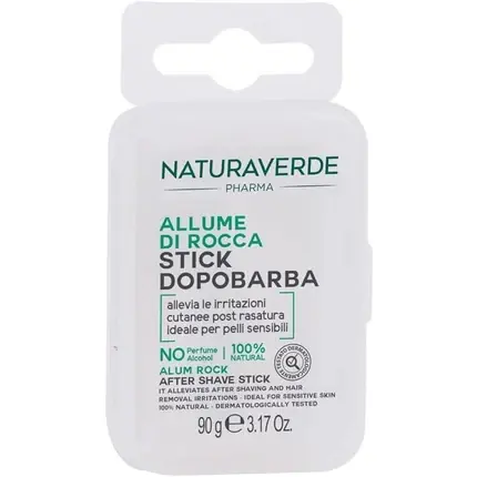 Aftershave, Naturaverde, Stick, 90g, alb Lichidare de stoc