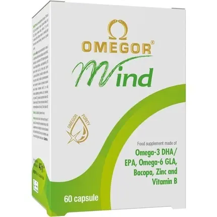 Nu rata Supliment, Omegor Mind, 60 capsule, Omega 3