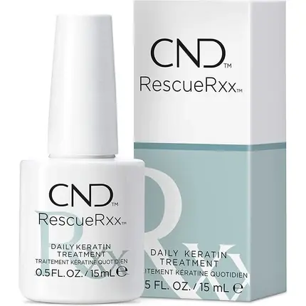 Tratament Keratină, CND, Rescue RXx, alb, 15ml Livrare rapidă