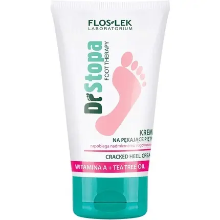 Cumpără acum Crema pentru călcâie crăpate, Floslek, 75ml, alb-verde