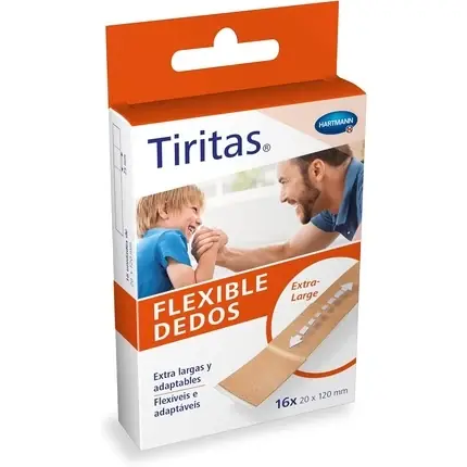 Ultima șansă Plasturi Hartmann Tiritas Elastic Mâini, Bej, 16 bucăți