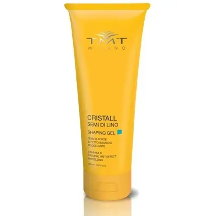 Lichidare de stoc Gel păr, Glooke Selected, Cristall Wet Look, 200 ml, galben
