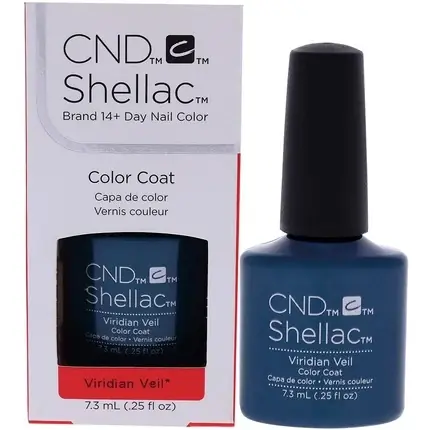 Lac de unghii, CND, Shellac, Viridian Veil, 7.3ml Reduceri