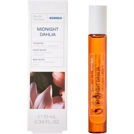 Livrare rapidă Eau de Toilette Korres Midnight Dahlia, 10ml, portocaliu