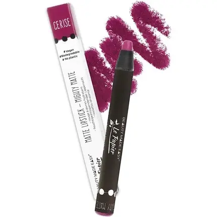 Popular Ruj, Beauty Made Easy Le Papier, Cerise, mat